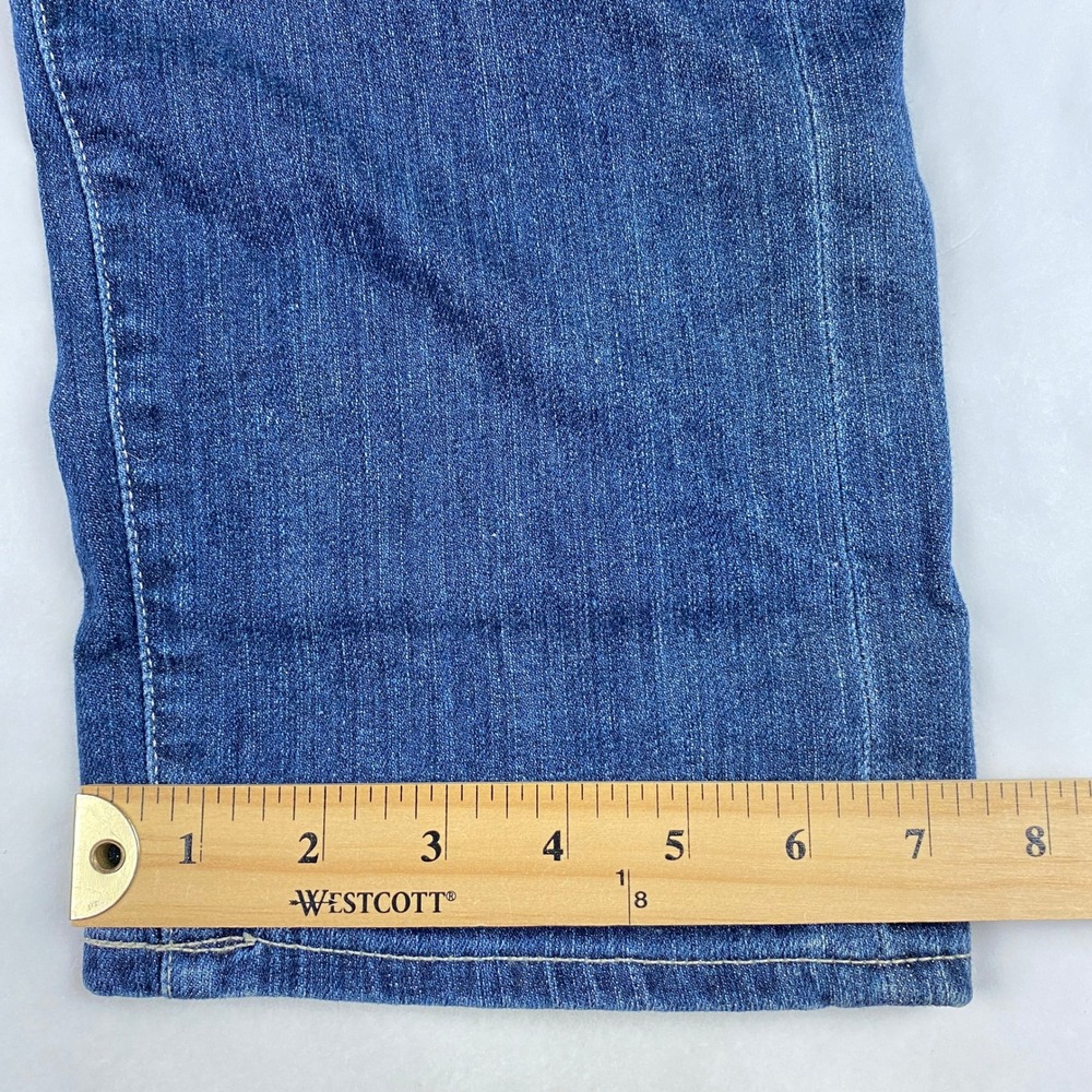 AG The Tomboy Relaxed Straight Crop Jeans Women's 28 Blue - Picture 11 of 14